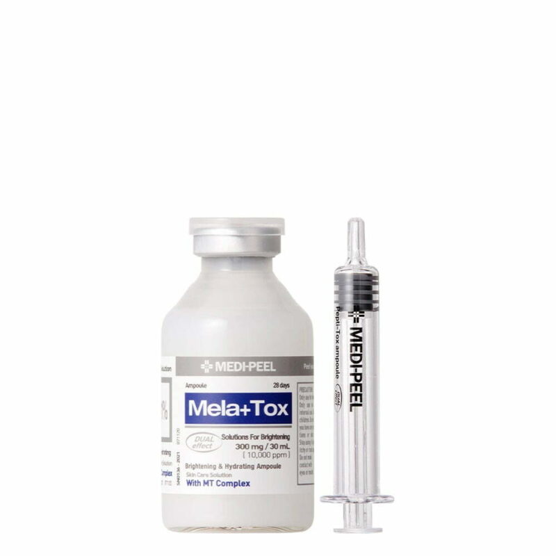 [mela plus] tox ampoule 30ml - achieve brighter and more even skin tone with our tox ampoule