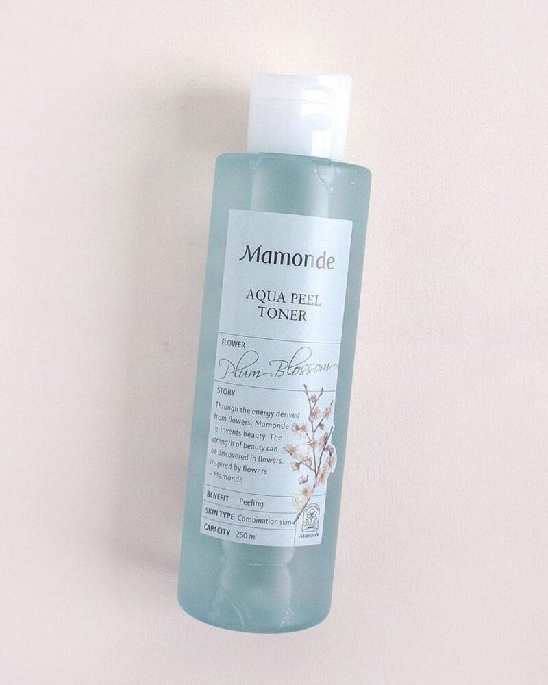 [mamonde] aqua peel toner 250ml - exfoliate and hydrate your skin with our aqua peel toner - image 2