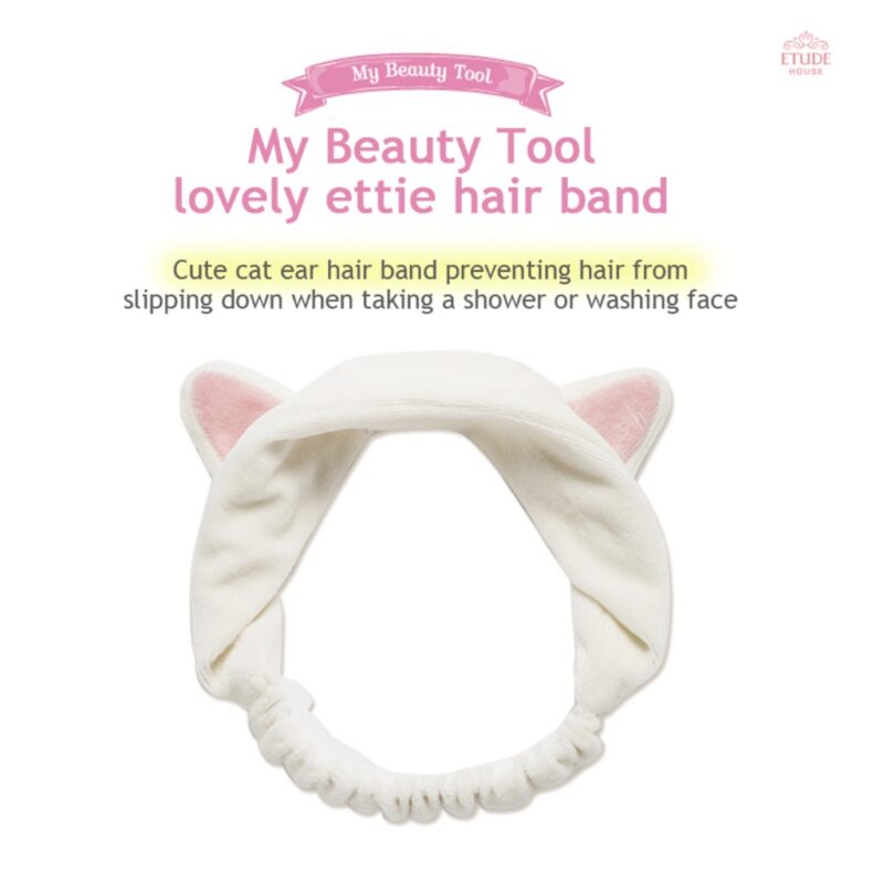 [etude house] lovely ettie hair band - complete your look with our cute hair accessory