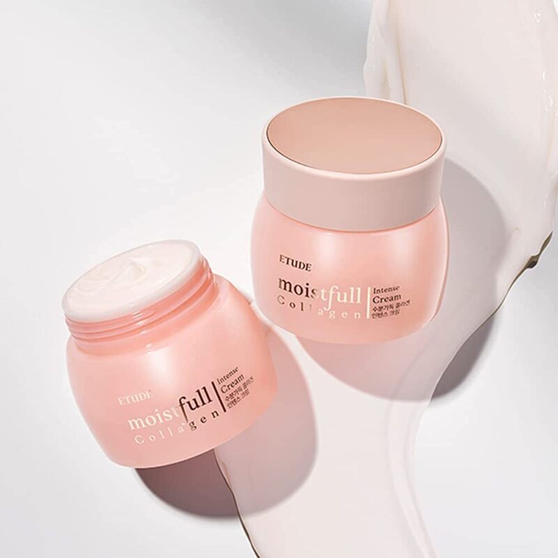 [study] moistfull collagen cream 50ml - achieve hydrated and plump skin with our collagen cream - image 2