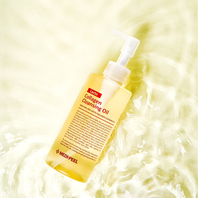 [medi-peel] red lacto collagen cleansing oil 200ml - deep cleanse and nourish your skin with red lacto collagen cleansing oil - image 5