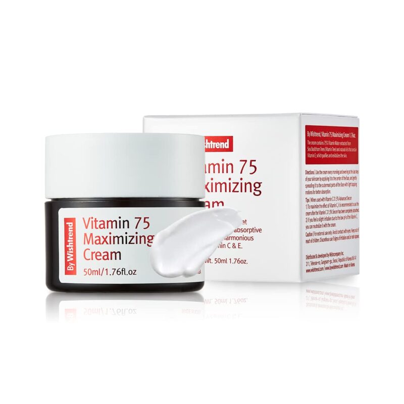 [by wishtrend] vitamin 75 maximizing cream 50ml - nourish and moisturize your skin with our vitamin-infused cream - image 5