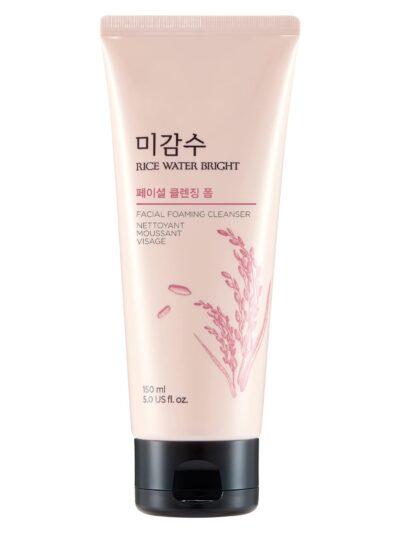 [The Face Shop] Rice Water Bright Cleansing Foam 150ml - Brighten and Cleanse Your Skin with Our Cleansing Foam