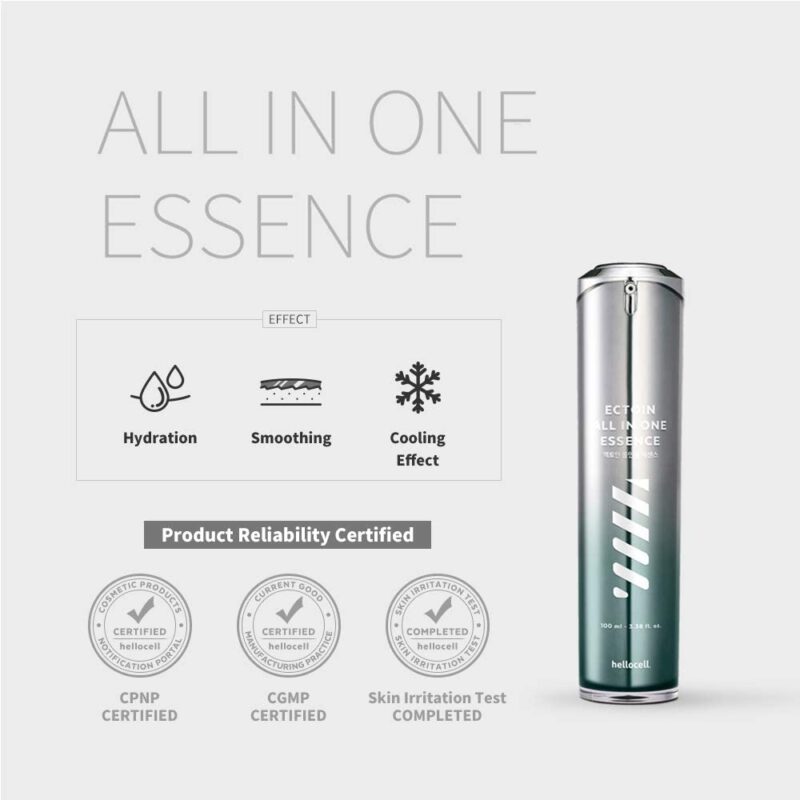 [hellocell] ectoin all in one essence 50ml - improve skin elasticity and provide moisture with our all in one essence - image 3