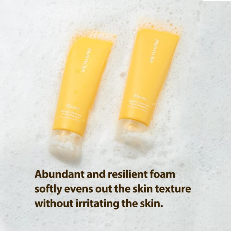 [papa recipe] bombee honey moisture facial cleanser 120ml - nourish and cleanse your skin with our honey cleanser - image 7