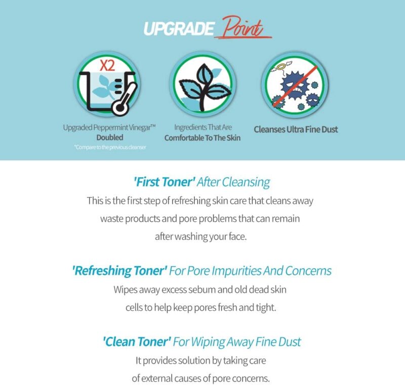 [etude house] wonder pore freshner 250ml - cleanse and minimize your pores with our freshner - image 5