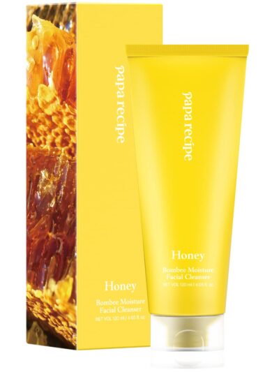 [Papa Recipe] Bombee Honey Moisture Facial Cleanser 120ml - Nourish and Cleanse Your Skin with Our Honey Cleanser