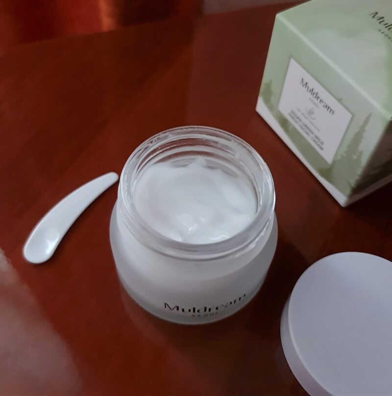 [muldream] green facial cream 50ml - say goodbye to pores with our green facial cream - image 4