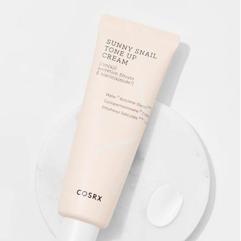 [cosrx] sunny snail tone up cream 50g - achieve a bright and even skin tone with our tone up cream - image 2
