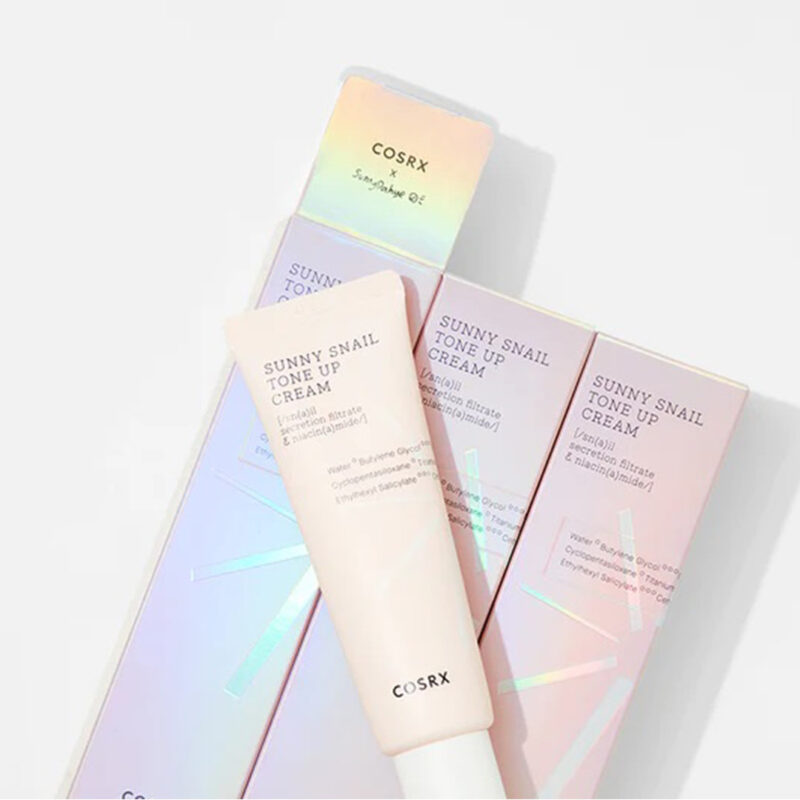 [cosrx] sunny snail tone up cream 50g - achieve a bright and even skin tone with our tone up cream - image 3
