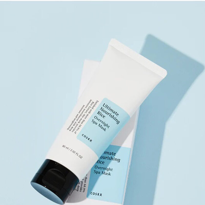 [cosrx] ultimate nourishing rice overnight spa mask 60ml - nourish and moisturize your skin overnight with our spa mask - image 2