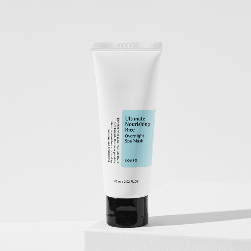 [cosrx] ultimate nourishing rice overnight spa mask 60ml - nourish and moisturize your skin overnight with our spa mask