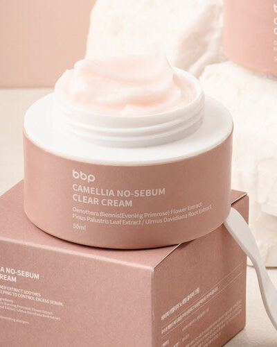 [BBP] Camellia No Sebum Clear Cream 50ml - Control Sebum and Achieve a Mattified Look with Our Clear Cream