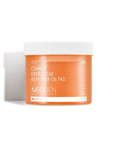 [NEOGEN] Carrot Deep Clear Remover Pad 150ml - Easily Remove Makeup and Impurities with Our Remover Pad