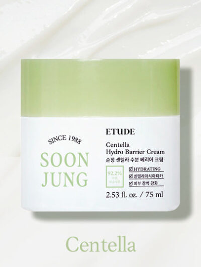 [STUDY] Soon Jung Centella Hydro Barrier Cream 50ml - Calm and Strengthen Your Skin Barrier with Our Hydro Barrier Cream