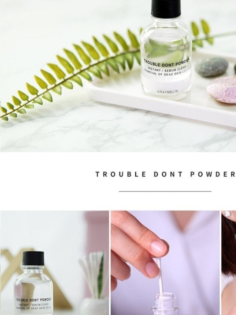 [graymelin] trouble dont powder 10g - control oil and prevent breakouts with our powder - image 10