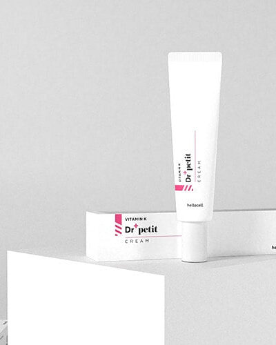 [HELLOCELL] Vitamin K Dr. Petit Cream 50ml - Brighten and Nourish Your Skin with Our Vitamin K Cream