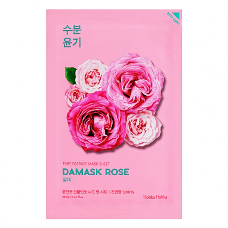 [holika holika] pure essence mask sheet damask rose - deeply hydrate and nourish your skin with our mask sheet