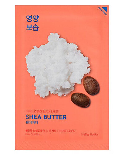[HOLIKA HOLIKA] Pure Essence Mask Sheet Shea Butter - Nourish and Moisturize Your Skin with Our Shea Butter Mask Sheet
