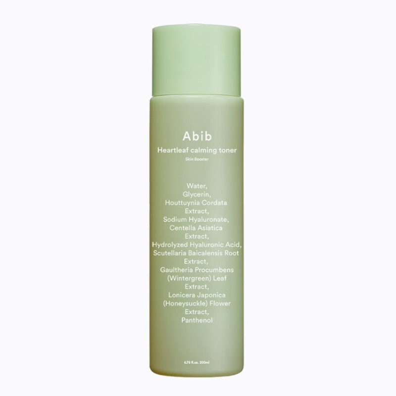 [abib] heartleaf calming toner 200ml - clear and refresh your skin with heartleaf calming toner