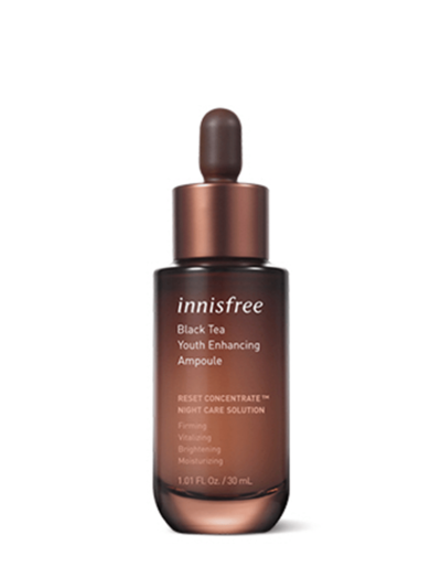 [INNISFREE] Black Tea Youth Enhancing Ampoule 25ml - Enhance Your Skin's Texture and Radiance with Our Ampoule