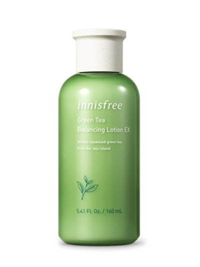 [INNISFREE] Green Tea Balancing Lotion 160ml - Balance and Hydrate Your Skin with Our Green Tea Lotion