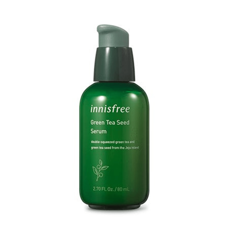 [innisfree] green tea seed serum 80ml - hydrate and improve your skin radiance with our green tea seed serum