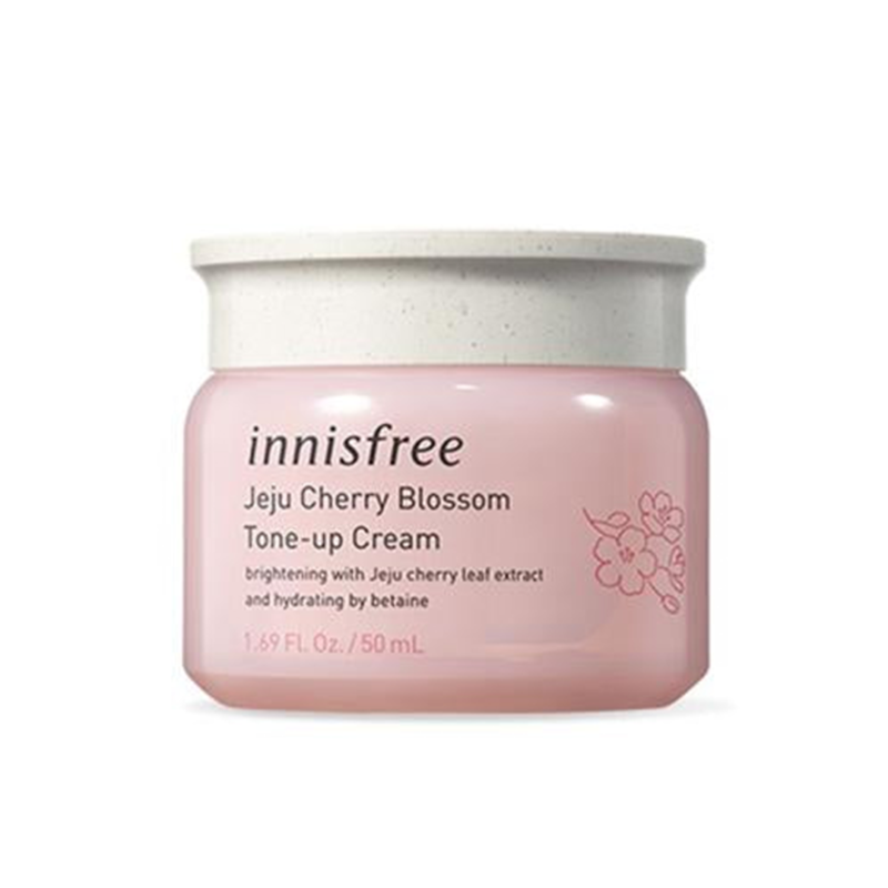 [innisfree] jeju cherry blossom tone up cream 50ml - achieve a bright and even skin tone with our tone up cream