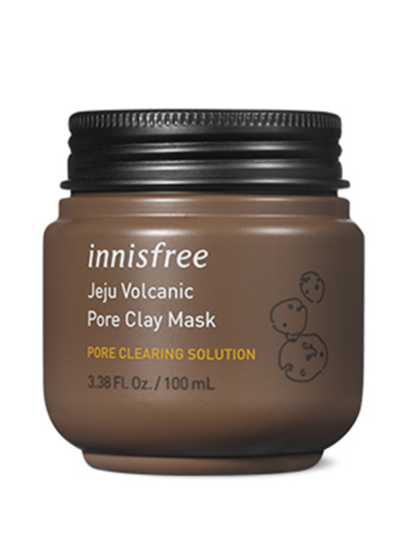 [Innisfree] Jeju Volcanic Clay Mask 100ml - Deep Clean and Minimize Pores with Our Volcanic Clay Mask