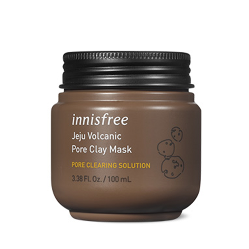 [innisfree] jeju volcanic clay mask 100ml - deep clean and minimize pores with our volcanic clay mask