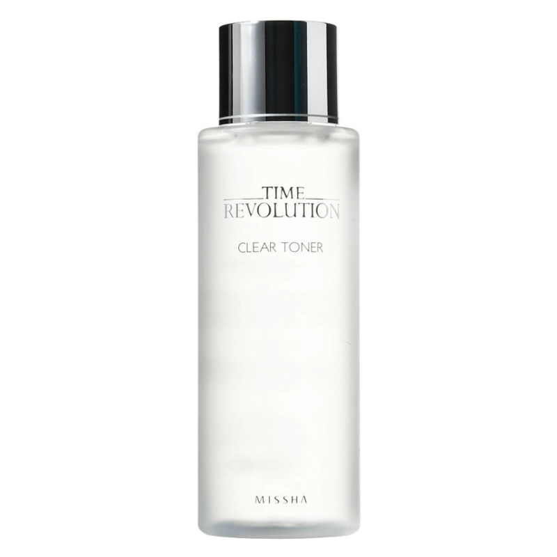 [missha] time revolution clear toner 250ml - purify and prep your skin with our clear toner