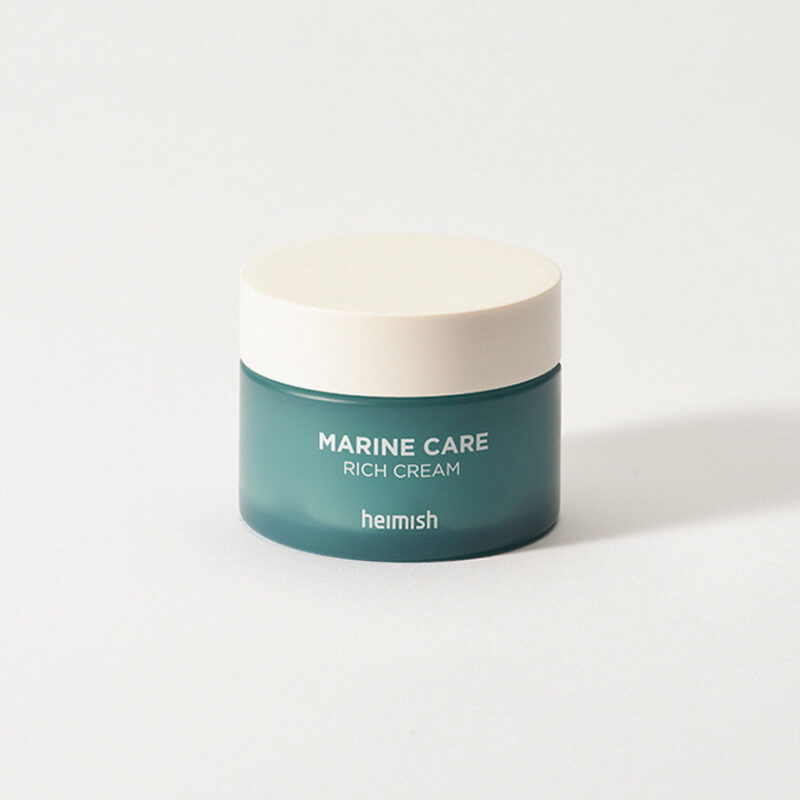 [heimish] marine care rich cream 60ml - nourish and moisturize your dry skin with our rich cream