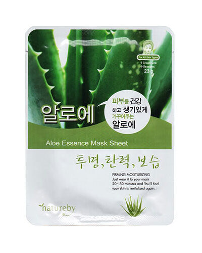 [NATUREBY] Essence Mask Aloe - Hydrate and Soothe Your Skin with Our Aloe Essence Mask