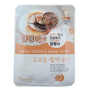 [NATUREBY] Essence Mask Snail - Rejuvenate and Nourish Your Skin with Our Snail Essence Mask