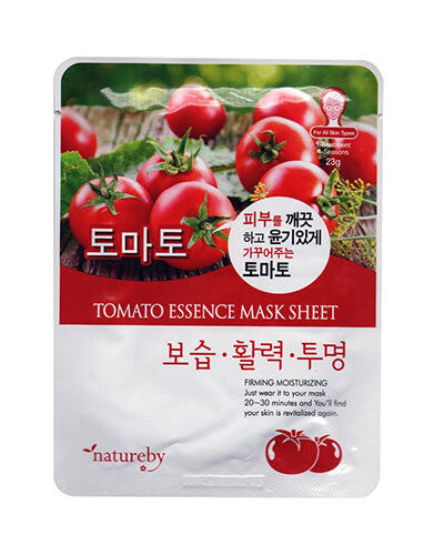 [NATUREBY] Essence Mask Tomato - Nourish and Brighten Your Skin with Our Tomato Essence Mask
