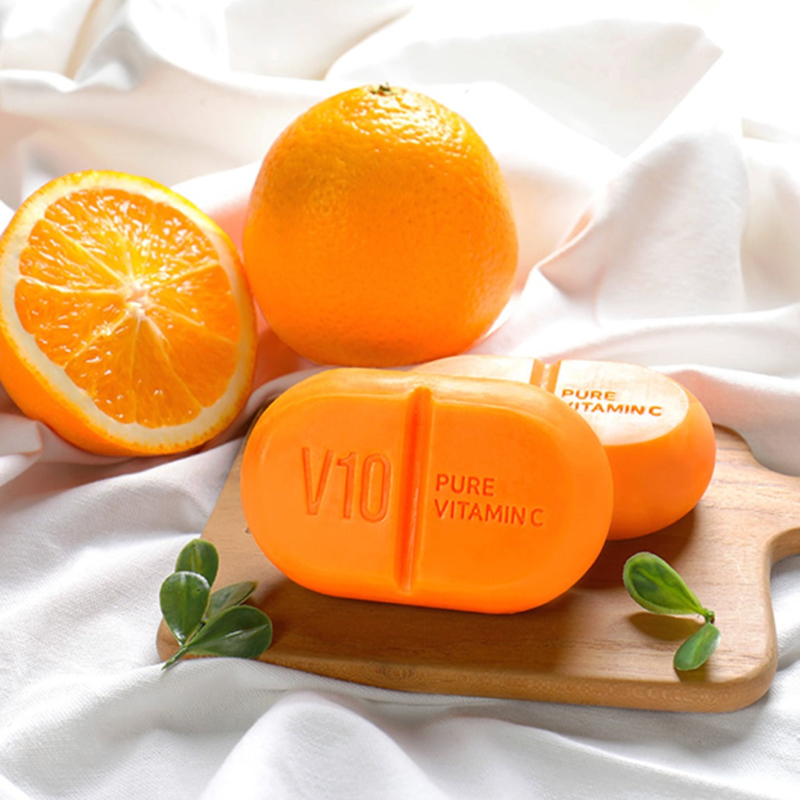 [some by mi] pure vitamin c cleansing bar 100g - cleanse and brighten your skin with our vitamin c cleansing bar