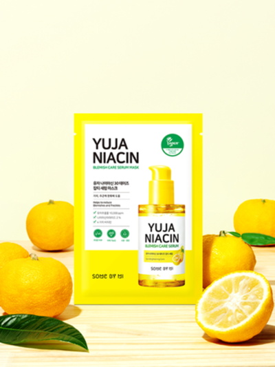 [SOME BY MI] Yuja Niacin Blemish Care Serum Sheetmask - Brighten and Clear Your Skin with Our Sheetmask