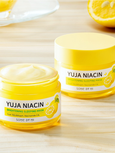 [SOME BY MI] Yuja niacin brightening sleeping mask 60g - Brighten and Nourish Your Skin Overnight with Our Sleeping Mask