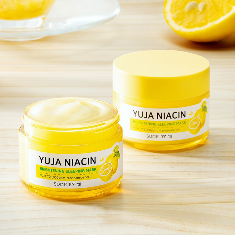 [some by mi] yuja niacin brightening sleeping mask 60g - brighten and nourish your skin overnight with our sleeping mask