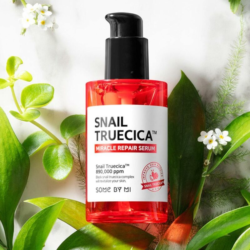 [some by mi] snail truecica miracle repair serum 50ml - soothe and improve your skin texture with our repair serum