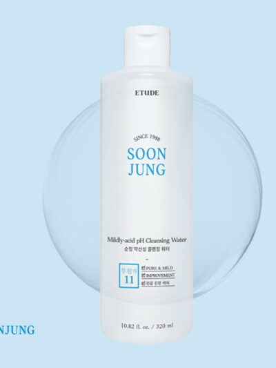 [ETUDE] SoonJung 5.5 Cleansing Water 300ml - Gentle and Effective Cleansing Water for Your Skin