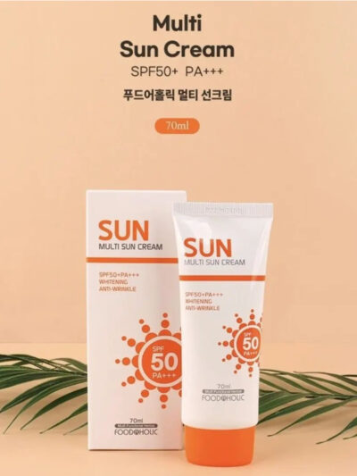 [FOODAHOLIC] Multi Sun Cream SPF50+/PA+++ 70ml - Protect Your Skin from Harmful UV Rays with Our Sun Cream