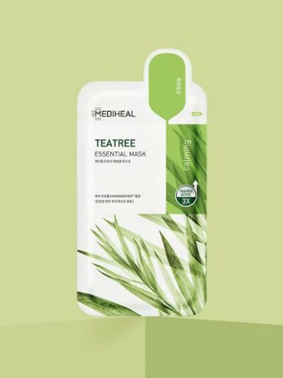 [MEDIHEAL] Teatree Essential Mask - Calm and Soothe Your Irritated Skin with Our Essential Mask