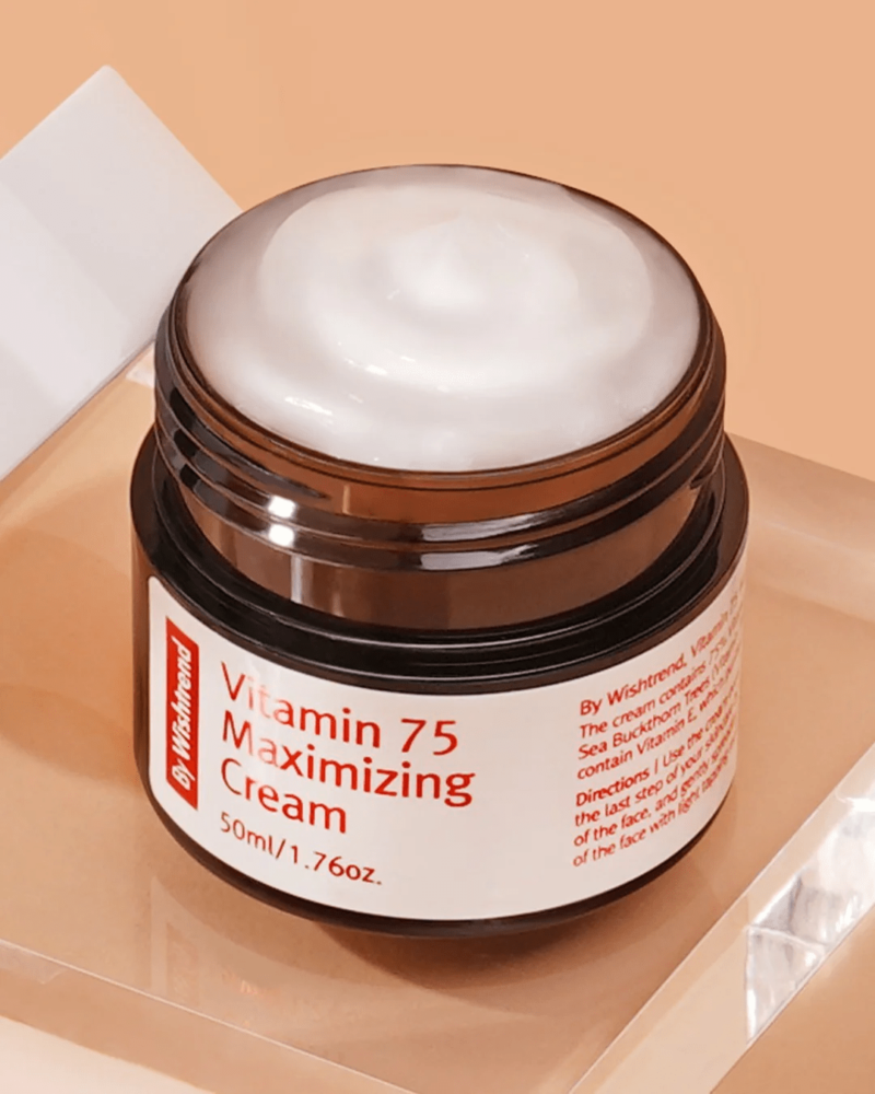 [by wishtrend] vitamin 75 maximizing cream 50ml - nourish and moisturize your skin with our vitamin-infused cream - image 7