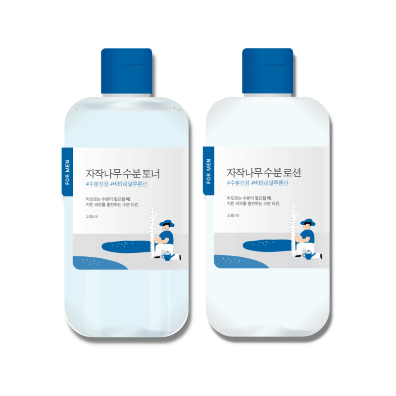 [round lab] birch juice toner for men 200ml - refresh men's skin with birch juice toner - image 3