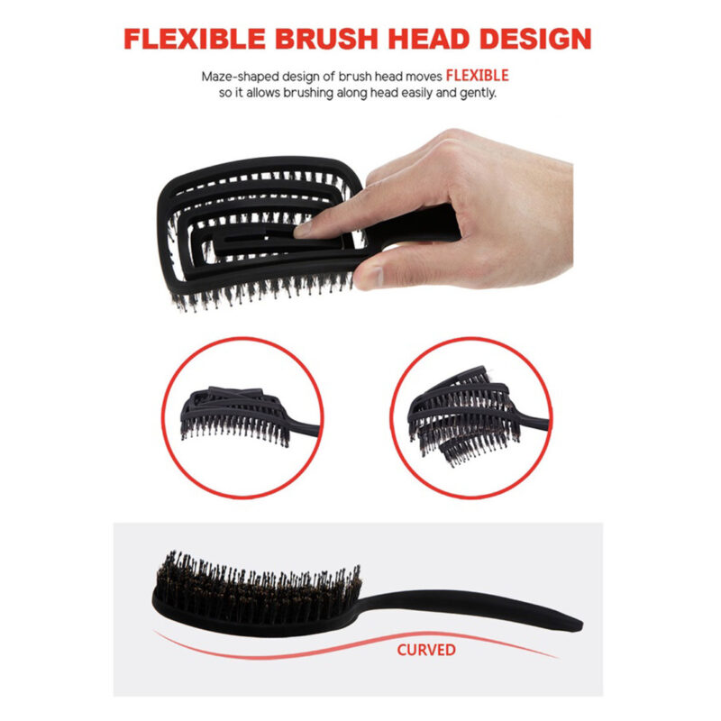 [the bbosong lab] maze hair brush - detangle your hair with our maze hair brush - image 5