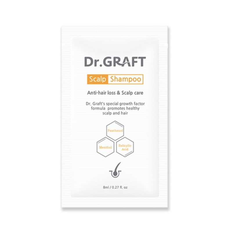 [dr. Graft] scalp shampoo pouch set 10x10ml - achieve a healthy scalp with our scalp shampoo pouch set - image 5