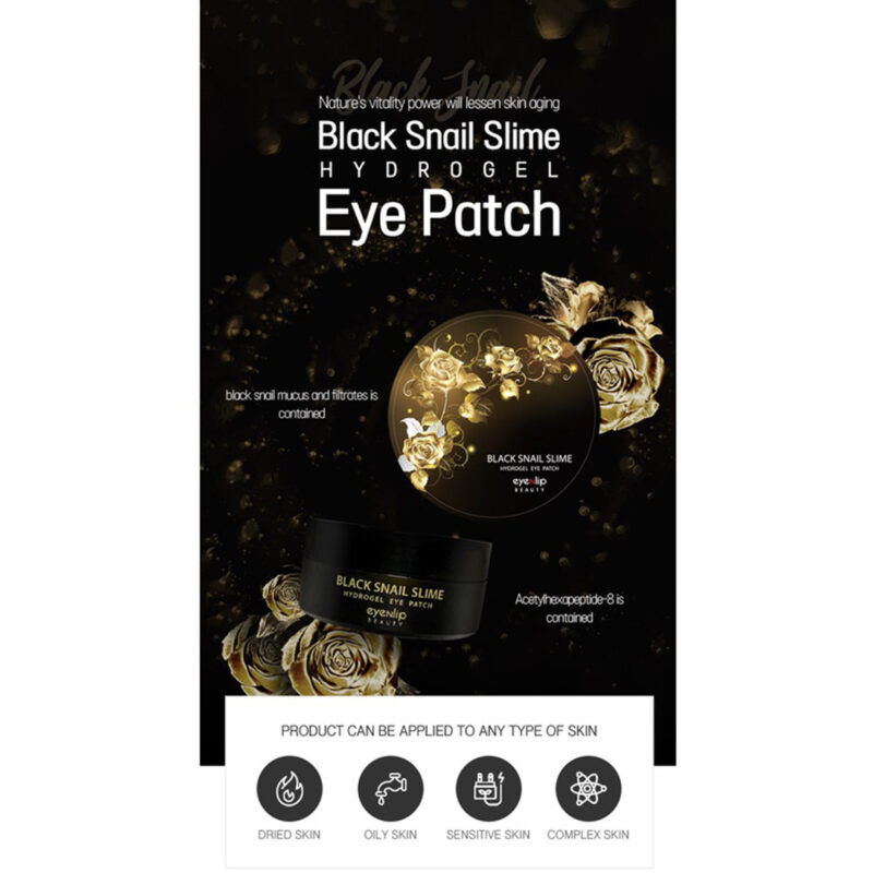 [eyenlip] hydrogel eye patch 60 patches - revitalize your under eye area with hydrogel eye patches - image 8