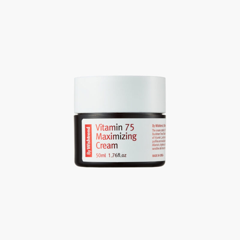 [by wishtrend] vitamin 75 maximizing cream 50ml - nourish and moisturize your skin with our vitamin-infused cream