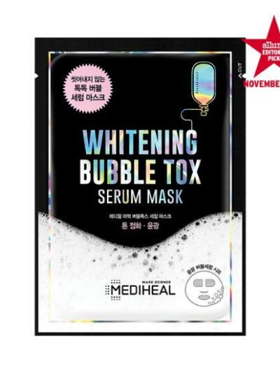 [MEDIHEAL] Whitening Bubble Tox Serum Mask - Brighten and Even Out Your Skin Tone with Our Whitening Mask